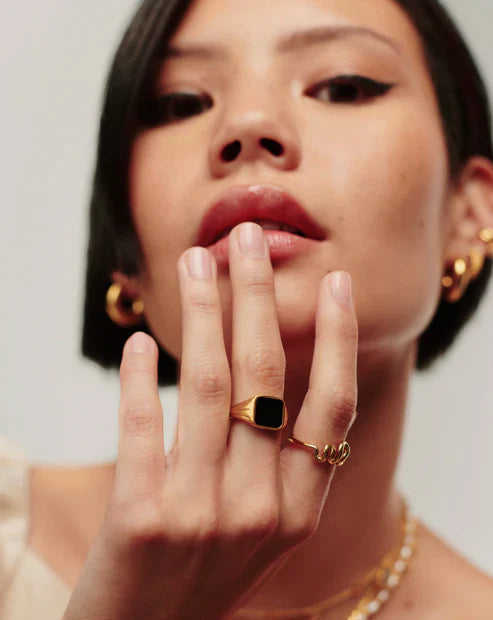 Lucy Williams Square Signet Ring