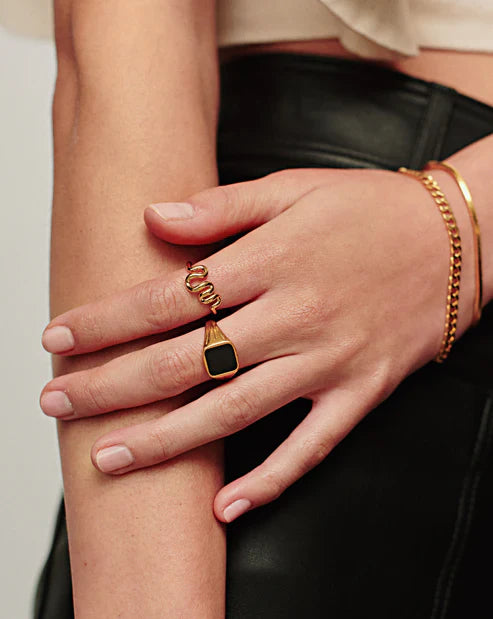 Lucy Williams Square Signet Ring