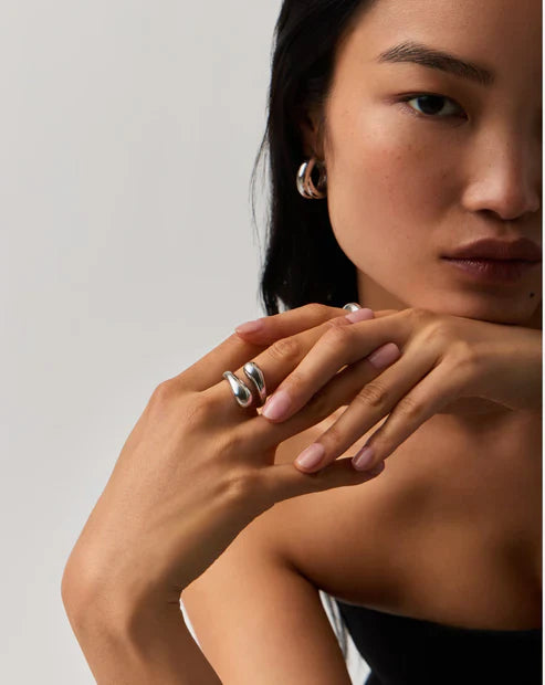 Savi Sculptural Crossover Ring