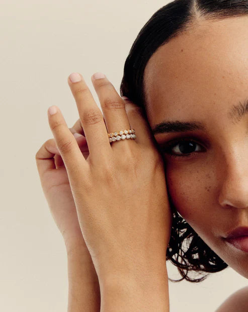 Tennis Eternity Stacking Ring