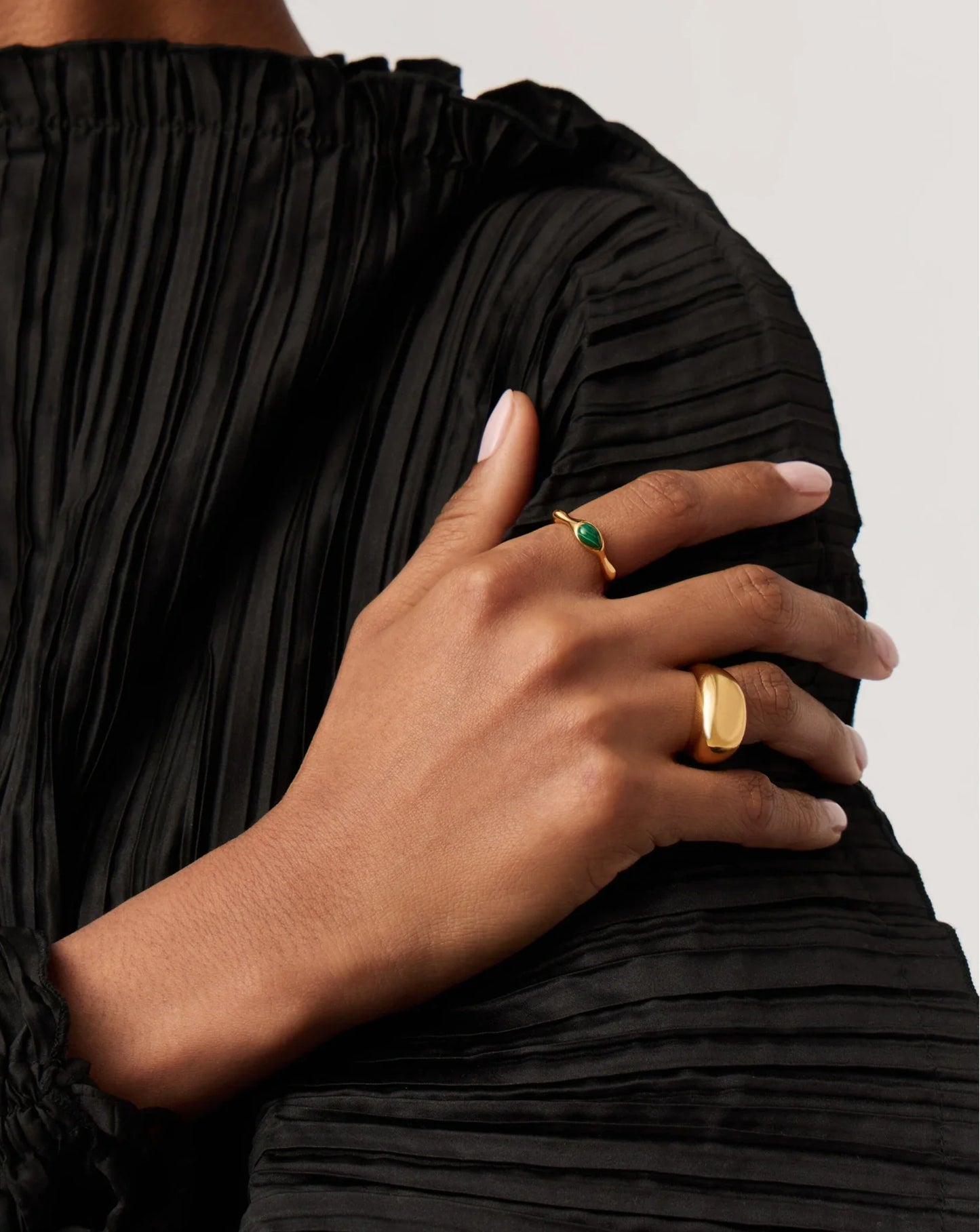 Magma Gemstone Stacking Ring