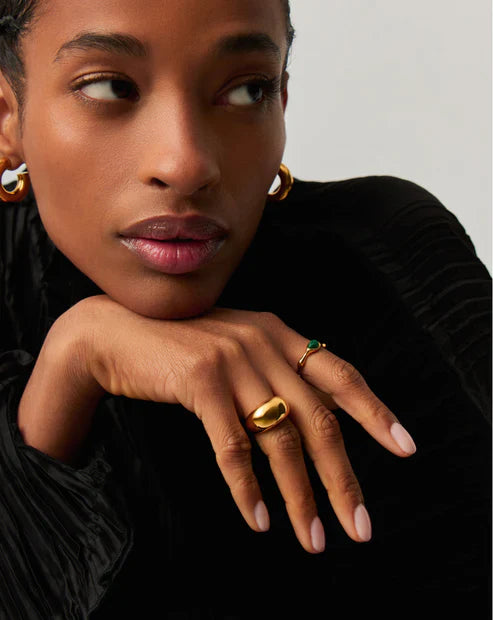 Magma Gemstone Stacking Ring