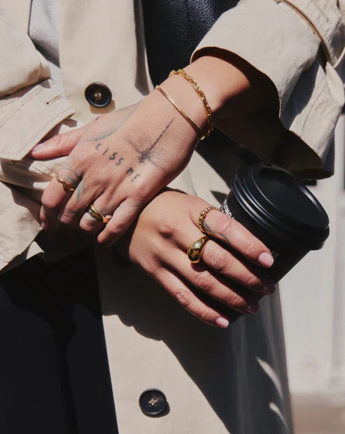 Molten Wave Stacking Ring