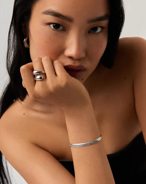 Savi Sculptural Crossover Ring
