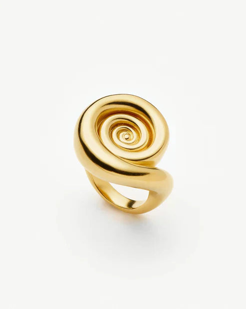 Spiral Statement Ring