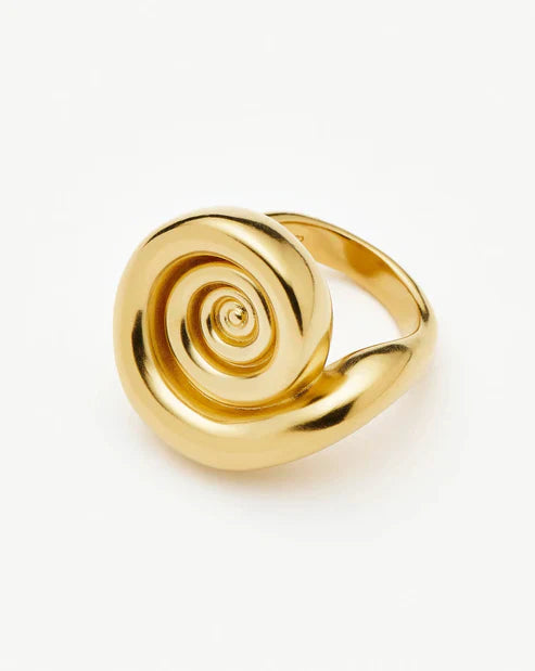 Spiral Statement Ring