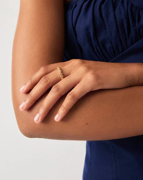 Tennis Eternity Stacking Ring